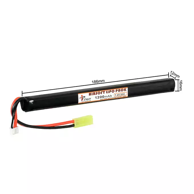 [Zestaw] CM.048SU [CYMA] + Akumulator Li-Po 1200mAh 7,4V 20C [IPower] + Ładowarka V3+ do akumulatorów LiPo/LiFe [IPower]