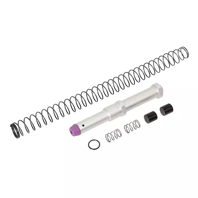 Ensemble Nozzle en aluminium CNC avec valve réglable pour les séries CGS M4, TM MWS GBBR [CGS]