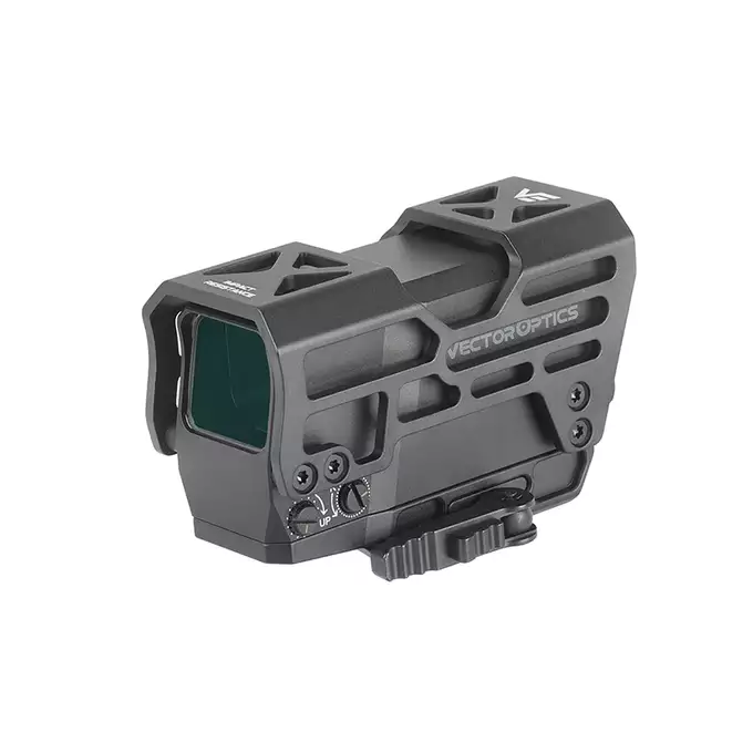 [Zestaw] Replika gazowa karabinka Daniel Defense DDM4 MK18 RIII 12.5 Lightning Serie - Brown [EMG] + Kolimator Frenzy Plus 1x31x26 Red Dot [Vector Optics]