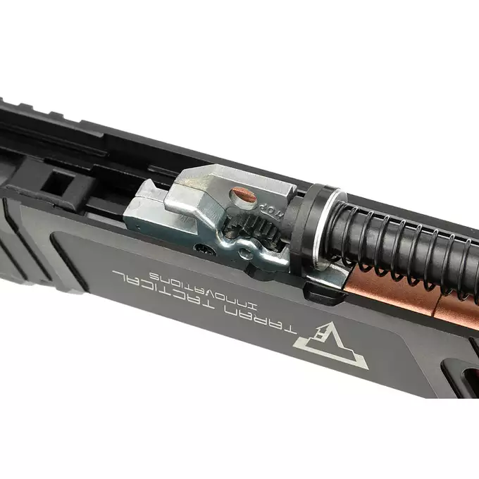 [Zestaw] Replika R614 TTI JW4 Pit Viper [JAG Arms] + Latarka pistoletowa LED Meteor 200LM - Black [Vector Optics]