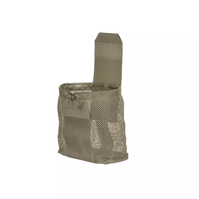 Laser Cut Foldable Mesh Dump Pouch - Ranger Green [8FIELDS]