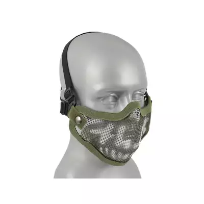 Steel Skull Mesh Mask - Olive [8FIELDS]