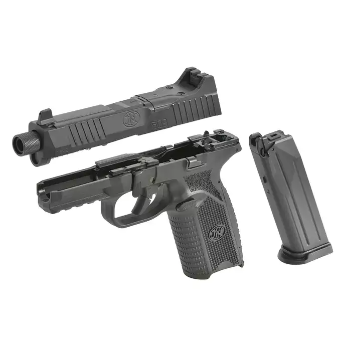 [Zestaw] Replika Pistoletu FN 509 GBB - Black [Cybergun] + Mikrokolimator pistoletowy - Black [PCS]