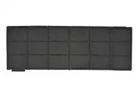 MOLLE Panel 6x3 for chest rig harness LASER CUT - Black [8FIELDS]
