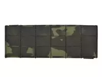 MOLLE Panel 6x3 for chest rig harness LASER CUT - Multicamo Black [8FIELDS]