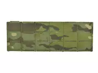 MOLLE Panel 6x3 for chest rig harness LASER CUT - Multicamo Tropic [8FIELDS]