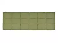 MOLLE Panel 6x3 for chest rig harness LASER CUT - Olive [8FIELDS]