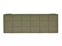 MOLLE Panel 6x3 for chest rig harness LASER CUT - Ranger Green [8FIELDS]