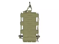 Laser Cut Adjustable Radio / Bottle Pouch with Shockcord - Olive [8FIELDS]