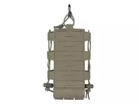 Laser Cut Adjustable Radio / Bottle Pouch with Shockcord - Ranger Green [8FIELDS]