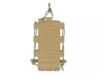 Laser Cut Adjustable Radio / Bottle Pouch with Shockcord - Tan [8FIELDS]