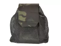 Laser Cut Foldable Mesh Dump Pouch - Multicamo Black [8FIELDS]