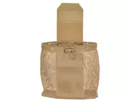 Laser Cut Foldable Mesh Dump Pouch - TAN [8FIELDS]