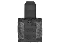 Laser Cut Foldable Mesh Dump Pouch - Black [8FIELDS]