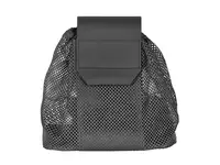 Laser Cut Foldable Mesh Dump Pouch - Black [8FIELDS]