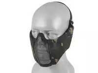 Low-Profile Mesh Mask with Cheek and Ear Protection type A - Multicamo Black [8FIELDS]