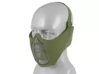 Low-Profile Mesh Mask with Cheek and Ear Protection type A - Olive [8FIELDS]