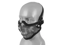 Steel Skull Mesh Mask - Black [8FIELDS]
