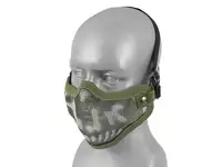 Steel Skull Mesh Mask - Olive [8FIELDS]