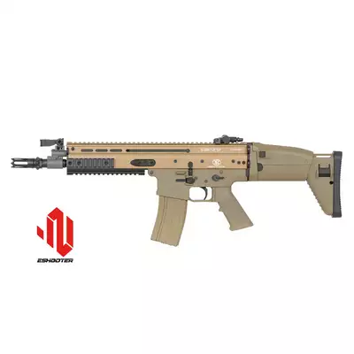 Replika FN SCAR-L z 25RPS, ESHOOTER ETU, GEN-2 - Tan [Cybergun]