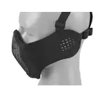 Low-Profile Protective Mask with Cheek and Ear Protection type A - Black [8FIELDS]