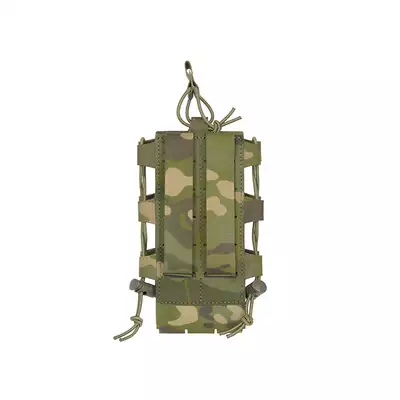 Laser Cut Adjustable Radio / Bottle Pouch with Shockcord - Multicamo Tropic [8FIELDS]