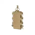 Laser Cut Adjustable Radio / Bottle Pouch with Shockcord - Tan [8FIELDS]