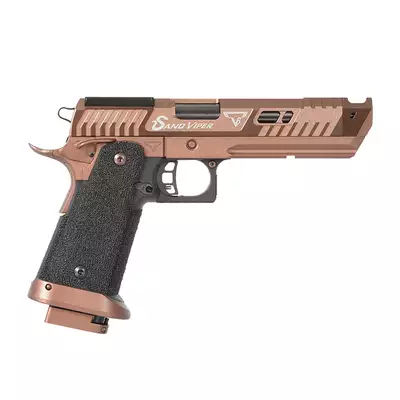 [Zestaw] R615-1 TTI Sand Viper (upgraded version) [JAG Arms] + Latarka pistoletowa LED Meteor 200LM - Black [Vector Optics]