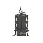 Laser Cut Adjustable Radio / Bottle Pouch with Shockcord - Multicamo Black [8FIELDS]