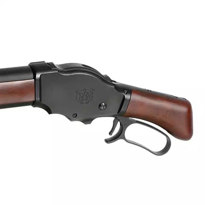 [Zestaw] Replika strzelby M1887 Short lever Action - Real Wood [S&amp;T] + Zestaw 5 Naboi na 3 Kulek do Strzelby M1887 Green Gaz [S&amp;T]
