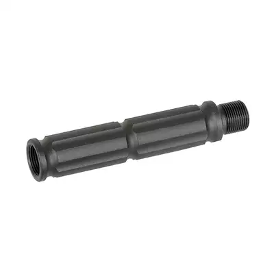 Przedłużenie lufy zewnętrznej 86 mm - FINNED 14 mm CCW [SLONG AIRSOFT]