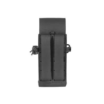 AR 2-magazine pouch, Laser Cut - Black [8FIELDS]