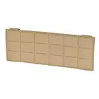 MOLLE Panel 6x3 for chest rig harness LASER CUT - Tan [8FIELDS]