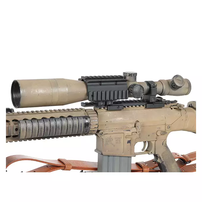 Replica Style NADS Mount 30mm Scope Ring Assembly (7.62 Version) - Black [CGS]