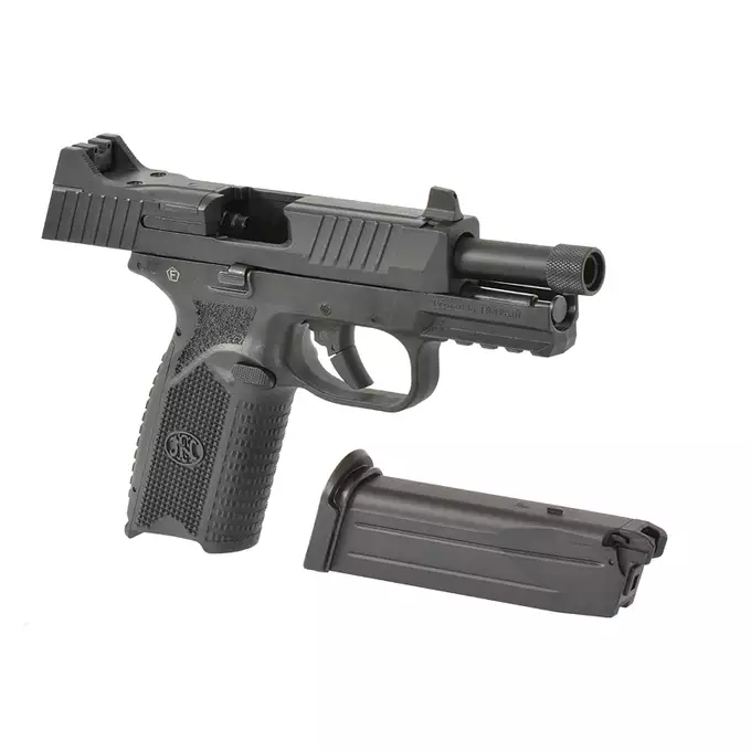 [Zestaw] Replika Pistoletu FN 509 GBB - Black [Cybergun] + Mikrokolimator pistoletowy - Black [PCS]