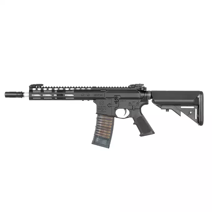 [Zestaw] Replika gazowa karabinka Noveske 10.5" Gen III Shorty 300BLK - Black [EMG] + Magazynek LANCER L5 300blk AWN Green Gaz do karabinków gazowych CGS, MWS - Black [EMG]