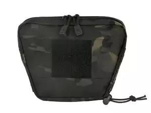 Dolna kieszeń użytkowa na akcesoria z linkami shockcord, Laser Cut - Multicamo Black [8FIELDS]