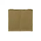 [Zestaw] Prosty Plate Carrier z atrapami miękkich wkładów balistycznych - CT + Elastyczna podwójna ładownica na magazynki M4/M16 - Coyote [8FIELDS]