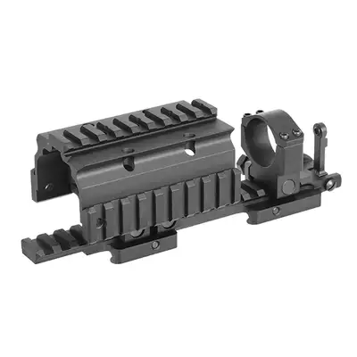 Replika montażu typu NADS z pierścieniami 30 mm (wersja 5.56) - Black [CGS]
