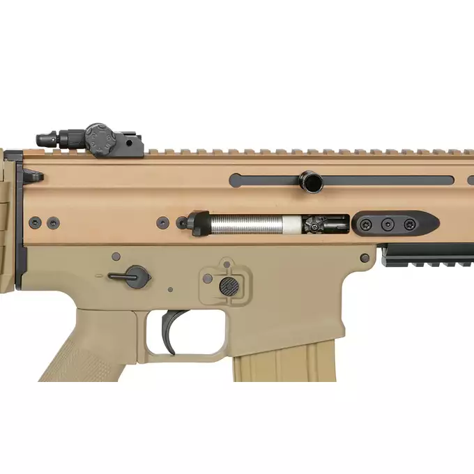 Replika FN SCAR-L z 25RPS, ESHOOTER ETU, GEN-2 - Tan [Cybergun]