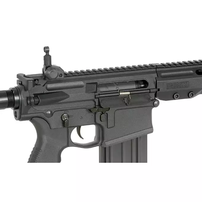 [Zestaw] Replika Barrett Rec10 Eshooter ETU - BLACK [EMG] + Magazynek Mid-Cap Lancer L7AWM 7.62 na 180 kulek do AR-10/SR-25 [EMG]