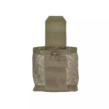 Laser Cut Foldable Mesh Dump Pouch - Ranger Green [8FIELDS]
