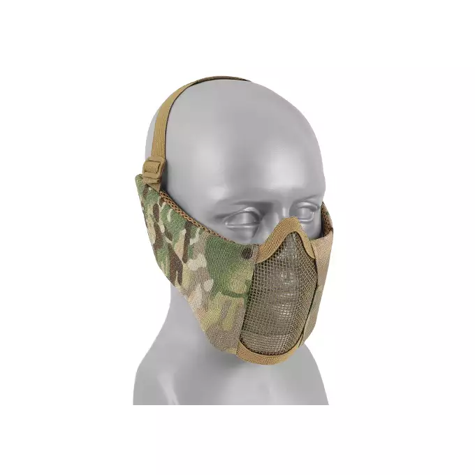 Low-Profile Protective Mask with Cheek and Ear Protection type A - Multicamo [8FIELDS]