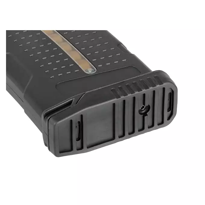 [Zestaw] Polimerowy magazynek Mid-Cap na 220 kulek do AR-10/SR25 - Black