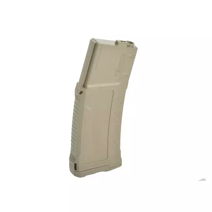 [Zestaw] Replika Daniel Defense DDM4 PDW SBR ESHOOTER ETU - FDE [EMG] + Polimerowy magazynek STRIKE MAG 210 kulek do M4/AR15 - TAN [EMG]