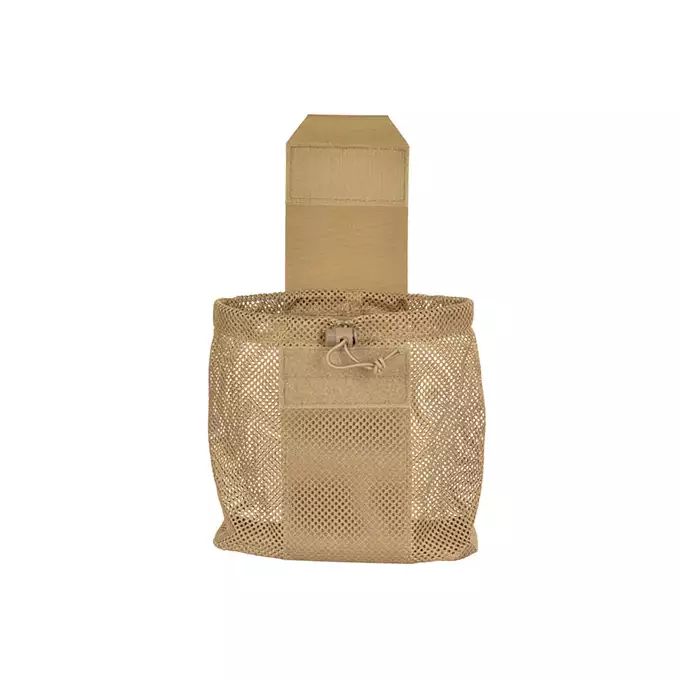 Laser Cut Foldable Mesh Dump Pouch - TAN [8FIELDS]