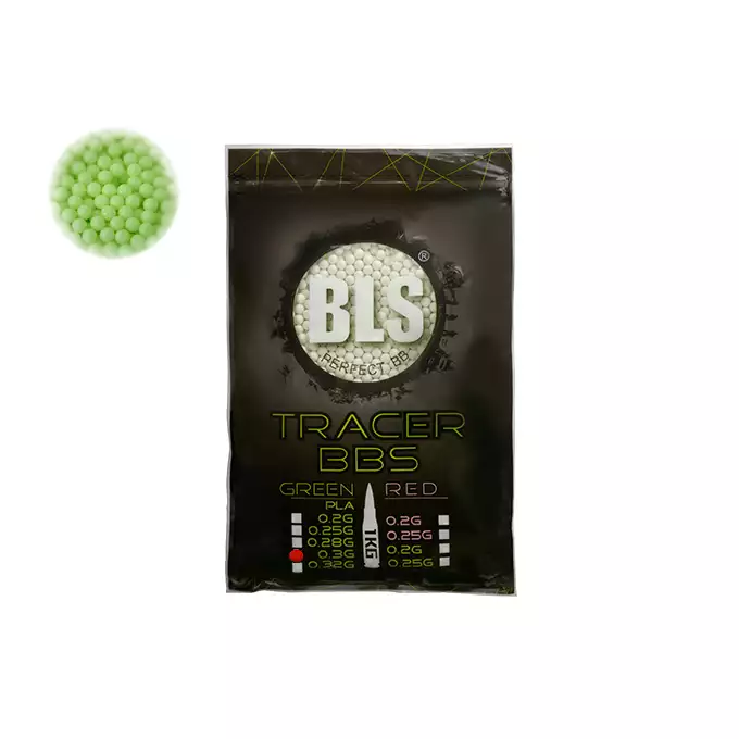[Zestaw] Perfect BB Fosforescencyjne kulki 0,30g Bio - 1 kg [BLS]