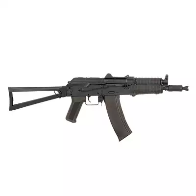 [Zestaw] CM.045 HIGH-SPEED [CYMA] + Stalowy Mid-Cap na 140 kulek do AK74 - Black [BattleAxe]
