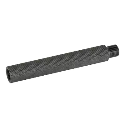 Outer barrel extension 116 mm - KNURLED 14 mm CCW [SLONG AIRSOFT]