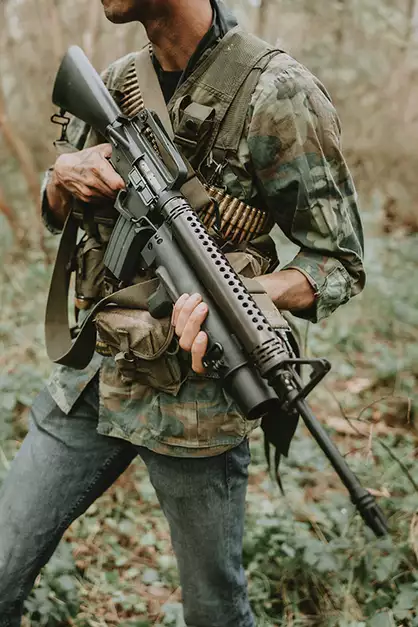 Colt 603/XM16E1 GBBr Replica - Black [CGS]